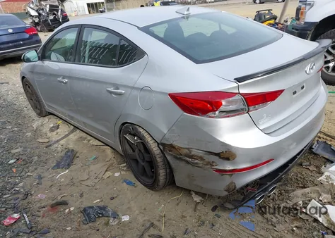 2018 Hyundai Elantra Sel z USA, uszkodzony, nr VIN 5NPD84LF6JH236710